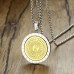 Men's Gold Yin Yang Pendant
