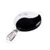 Obsidian Yin Yang Charm