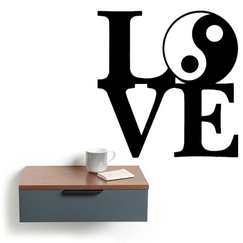 Philadelphia Love Yin Yang Wall Art