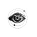 Realistic Eye Temporary Tattoo