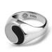Silver Yin Yang Ring