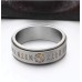 Spinning Buddhist Mantra Ring