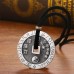 Sterling Silver Constellations Yin Yang Necklace