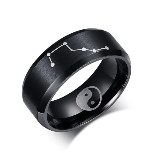 Tai Chi Yin Yang Men's Ring