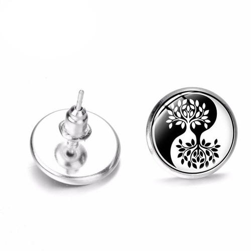 Tree Stud Earrings