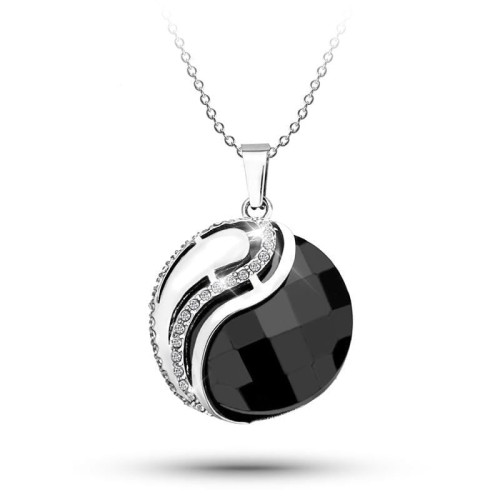 Women's Yin and Yang Necklace