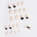 Yin Yang Acrylic Nails (24 Pieces)