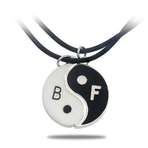 Yin Yang Best Friends Necklace