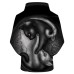 Yin Yang Cat Hoodie