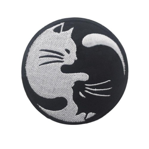 Yin Yang Cat Patch