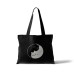 Yin Yang Cat Tote Bag