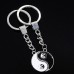 Yin Yang Couple Keychain