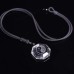 Yin Yang Crystal Necklace