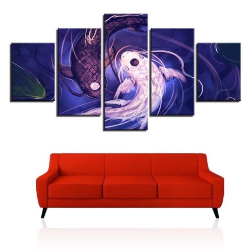 Yin Yang Fish Painting