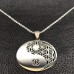 Yin Yang Flower of Life Necklace
