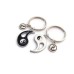 Yin Yang Keychain Pull Apart