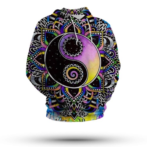 Yin Yang Mandala Hoodie
