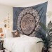 Yin Yang Mandala Tapestry