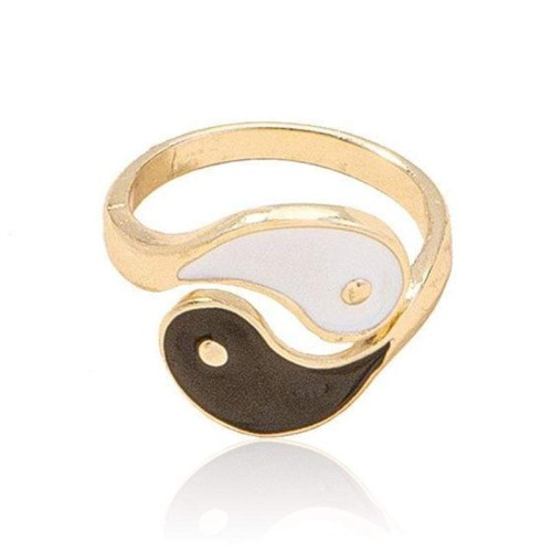 Yin Yang Minimalist Ring