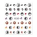 Yin Yang Nail Stickers Pack