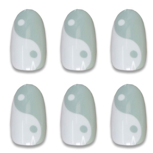 Design Yin Yang Nails (24 Pieces)