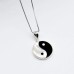 Yin Yang Necklace Sterling Silver