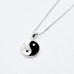 Yin Yang Necklace Sterling Silver