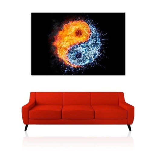 Yin Yang Painting Elements
