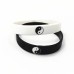 Yin Yang Rubber Bracelet