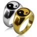 Yin Yang Signet Ring