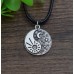 Yin Yang Sun and Moon Necklace