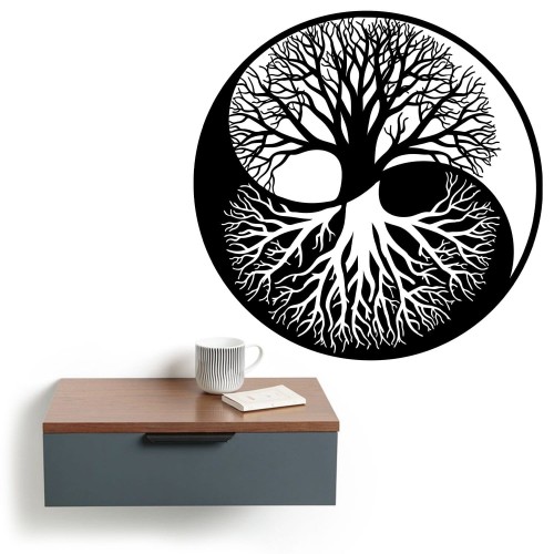 Yin Yang Tree of Life Wall Art