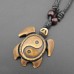 Yin Yang Turtle Necklace