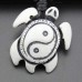 Yin Yang Turtle Necklace