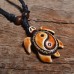 Yin Yang Turtle Necklace