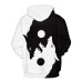 Yin Yang Wolf Hoodie